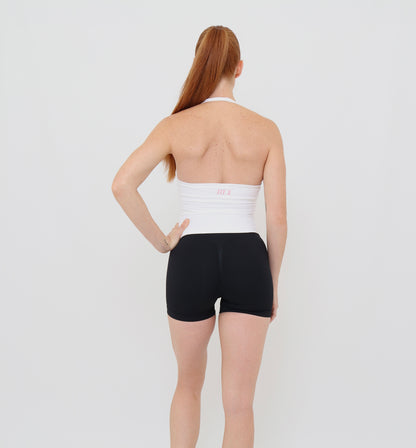 Halter tank white