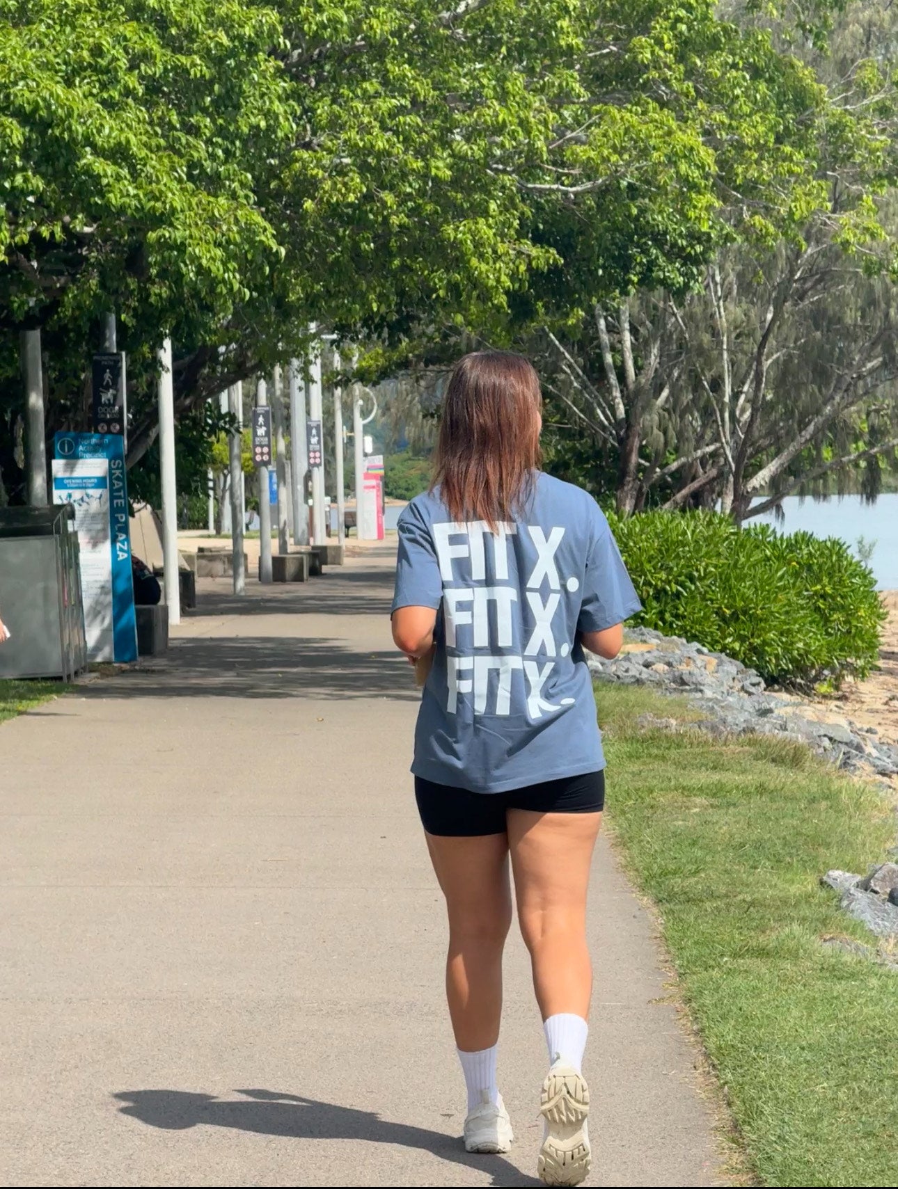Blue steel Fit X oversized tee