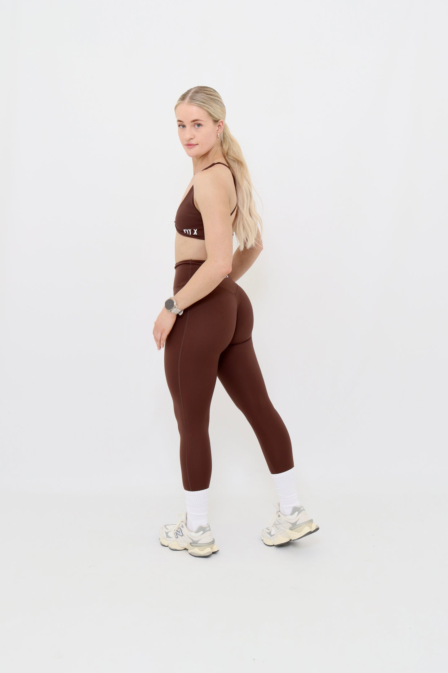 Espresso seamless leggings