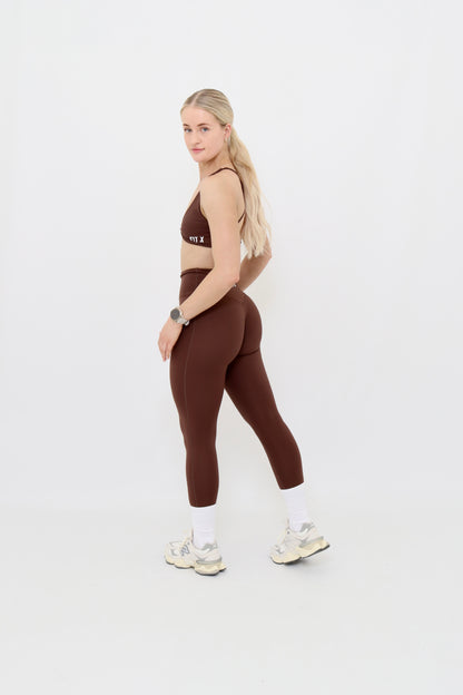 Espresso seamless leggings