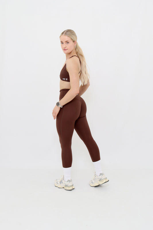 Espresso seamless leggings