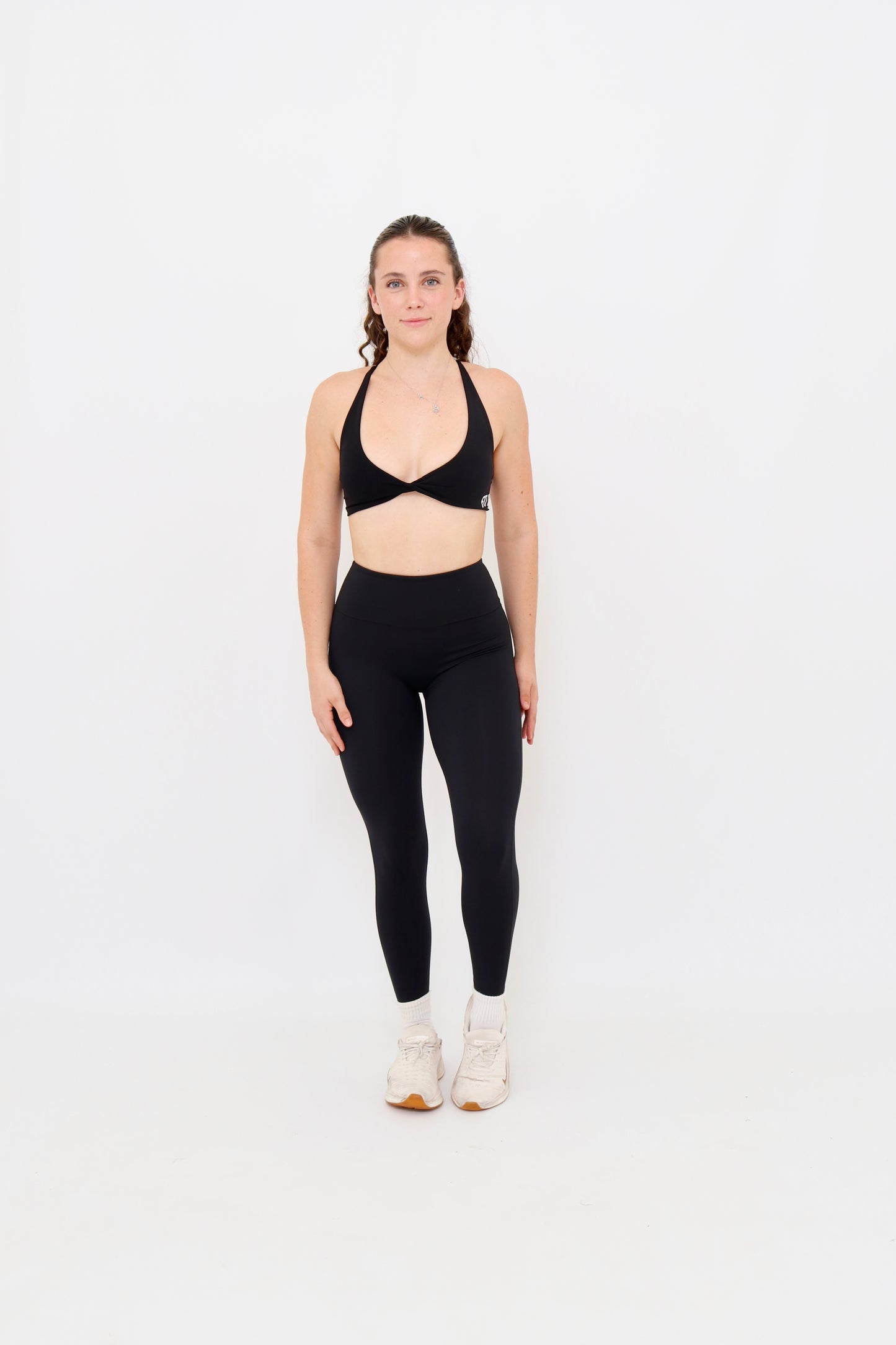 Black seamless leggings