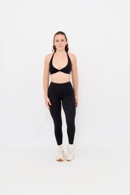 Black seamless leggings
