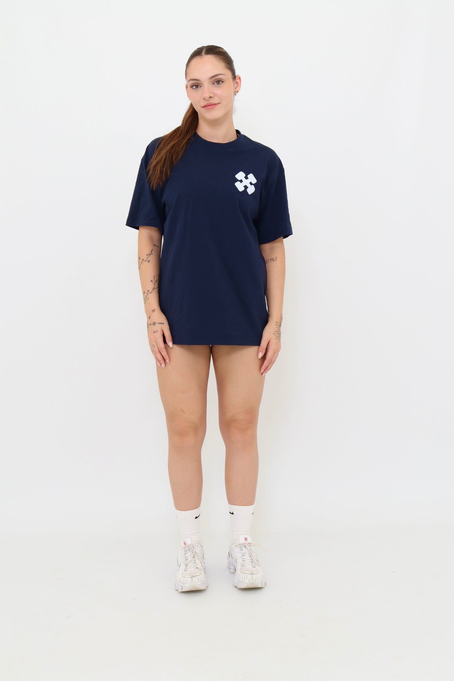 Navy oversized tee