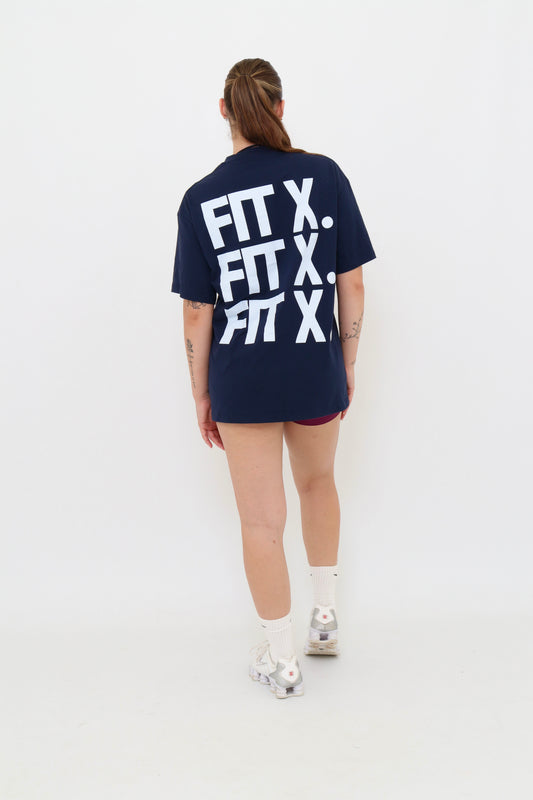 Navy oversized tee